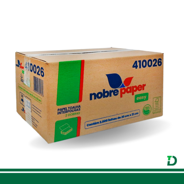 Interfolha NobrePaper EASY 2D Branco 100% Celulose Virgem 