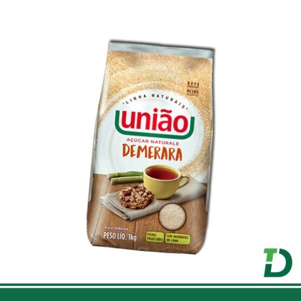 Açúcar União Demerara Naturale Pct. com 1kg