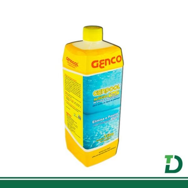 Algicida e Algistático GENPOOL GENCO 1 Litro