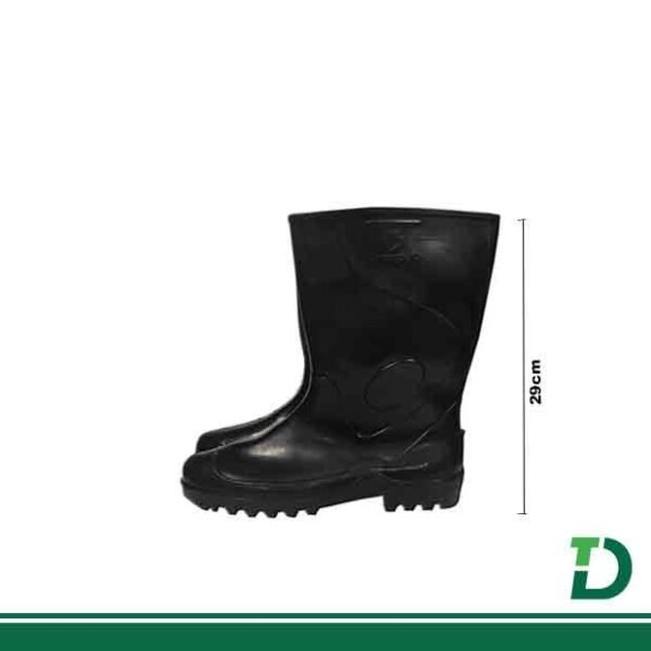 Bota De PVC Preta INNPRO Cano Médio