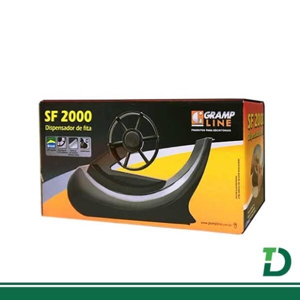Porta Durex GRAMP LINE linha SF 2000 Branco Marmorizado - Image 2