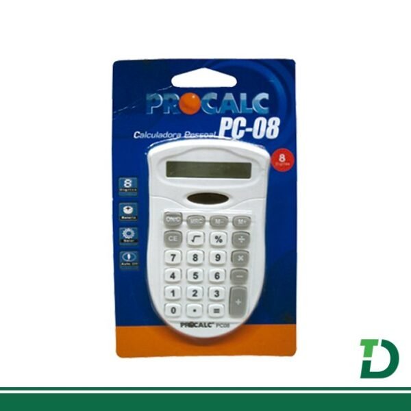Calculadora Pessoal PROCALC PC08-W - Image 2
