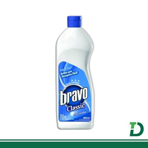 Cera Bravo Classic Incolor com 750ml