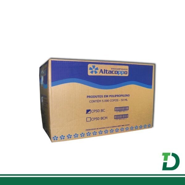 Copo Descartável Altacoppo 50ml Branco - Image 2