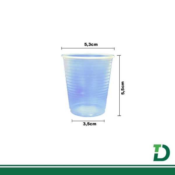 Copo Descartável 80ml Copomais Transparente