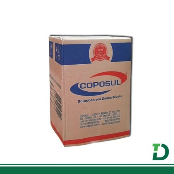 Copo Descartável 180ml Coposul Branco - Image 2