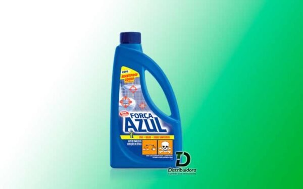 Densentupidor Liquido Força Azul 1 Litro