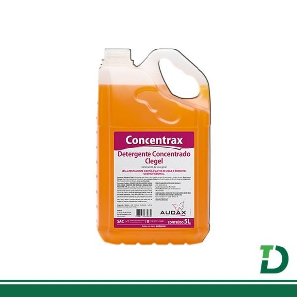 Detergente Concentrax Desengordurante Clegel Galão c/ 5 Litros