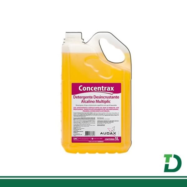 Detergente Concentrax Desincrustante Alcalino Multiplic Audax 5 Litros
