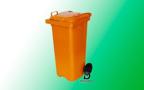 Contêiner plástico 120 Litros com rodas JSN Ref: C120a