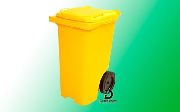 Contêiner plástico 240 Litros com rodas  de 200mm JSN Ref: C240a