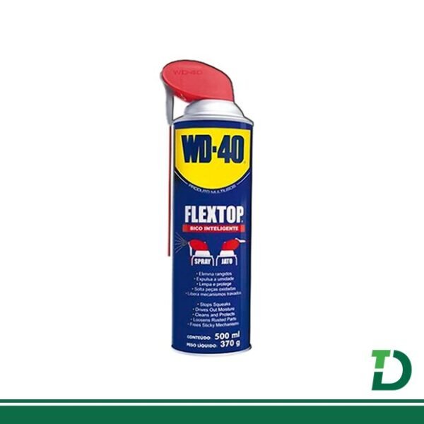 Lubrificante WD-40 FLEXTOP Sprey/Jato multiuso 500ml