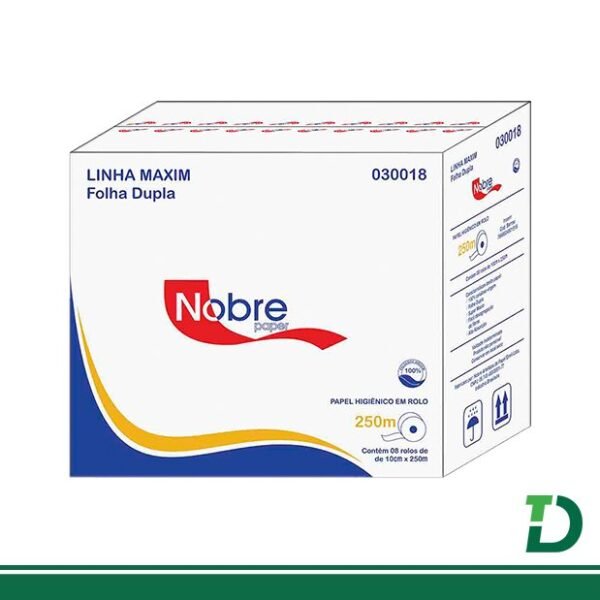 Papel Higiênico Nobre Maxim 250m Folha Dupla