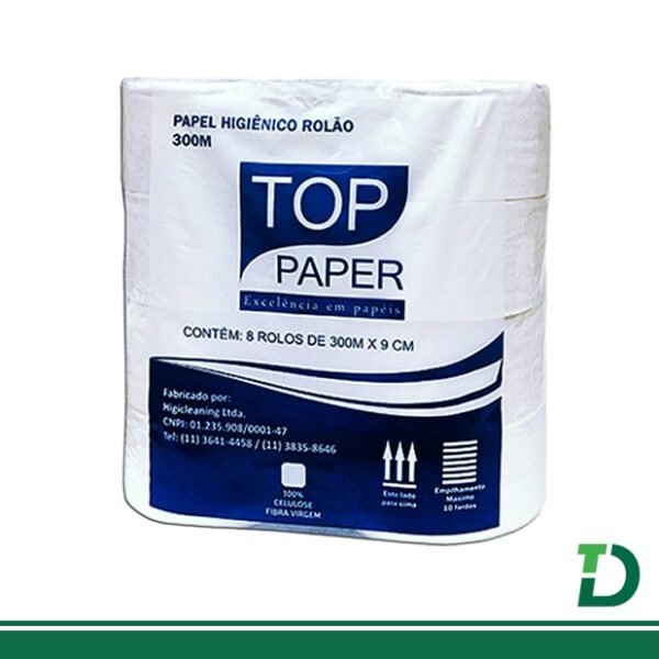 Papel Higiênico TOP Paper 300 Metros
