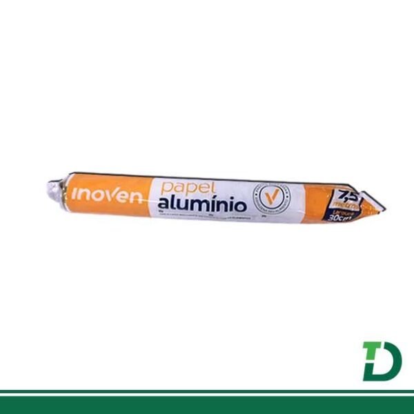 Papel Alumínio INOVEN 30 cm x 7,5 metros