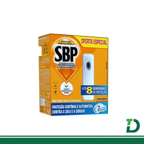 Inseticida SBP Aparelho e Refil Multi-Inseticida 250ml