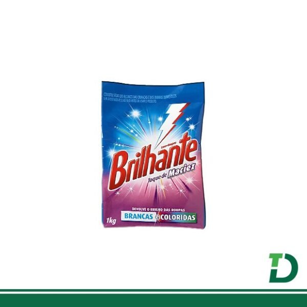 Sabão em Pó Brilhante pacote 1 Kg