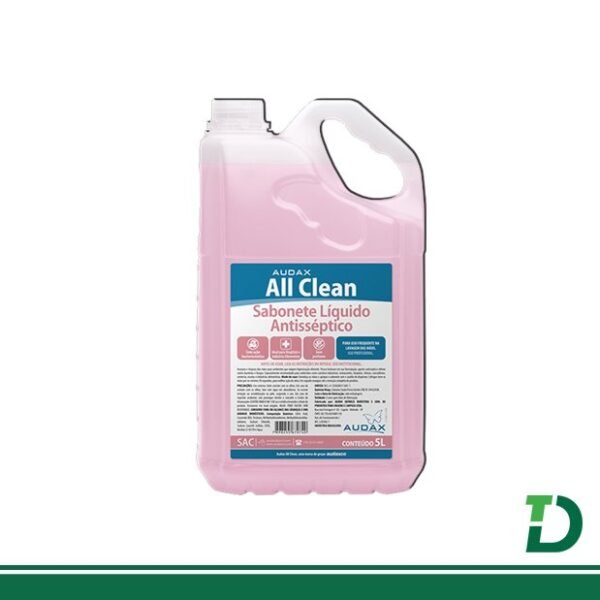 Sabonete Líquido All Clean Audax Antisséptico 5 Litros