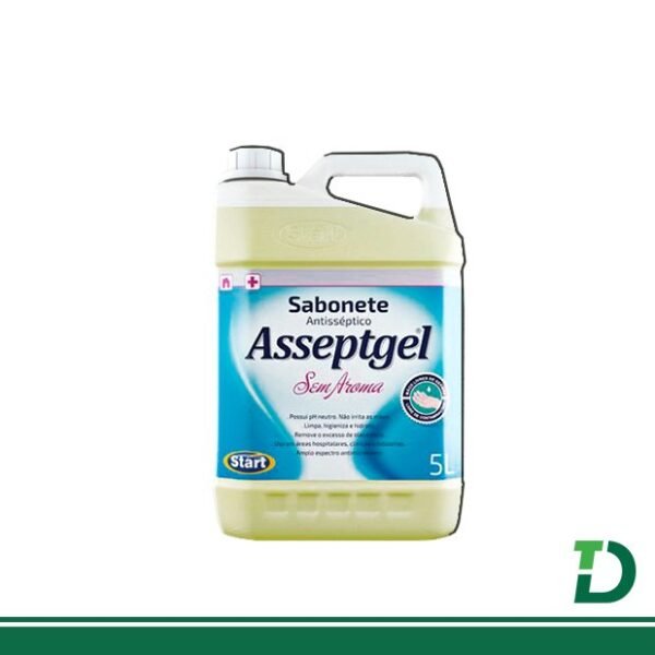 Sabonete Liquido Antisséptico Sem Aroma START 5 Litros