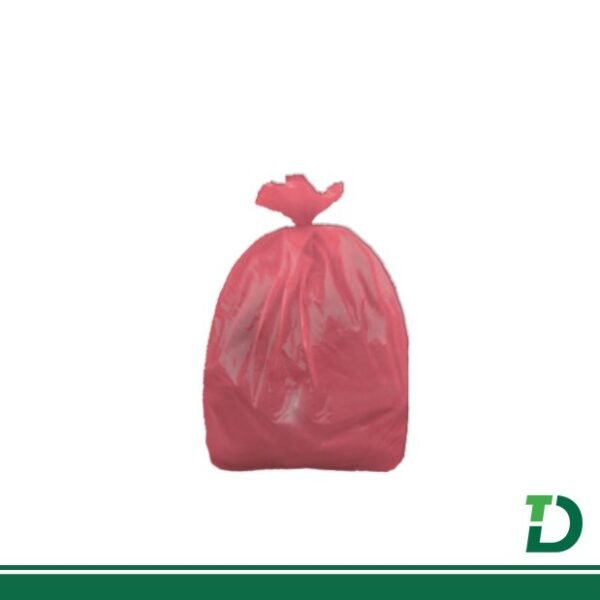 Saco de lixo Embalac 60 Litros Vermelho com 100 unidades - Image 2