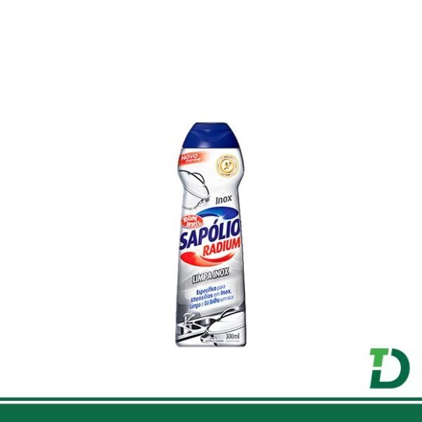 Sapolio Cremoso Radium Inox Bom Bril 300ml