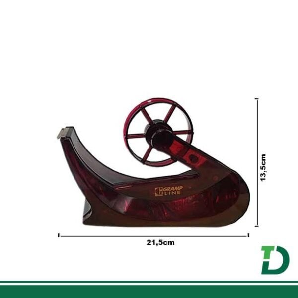 Porta Durex GRAMP LINE linha SF 2000 Vinho Translúcido