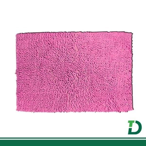 Tapete 100% Algodão 40cm X 60cm ENROLADINHO Rosa