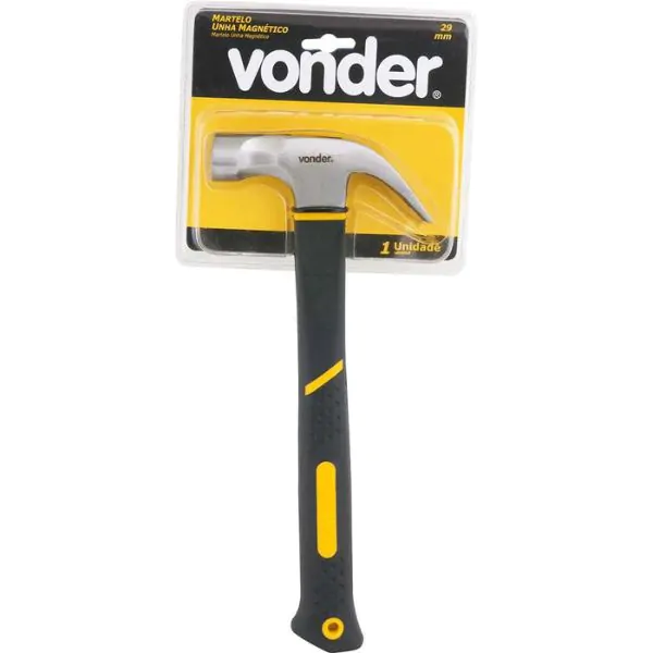 Martelo Unha 29mm Cabeça Magnética Cabo Fibra de Vidro - VONDER - Imagem 4
