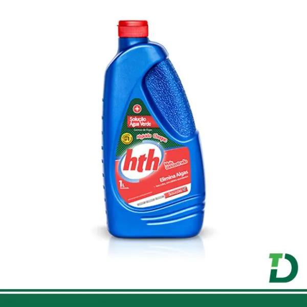 Algicida Choque - Solução Água Verde 1L - HTH