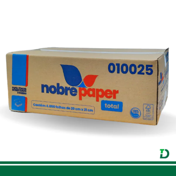 Interfolha Nobre Best 2D Branco 100% Celulose Virgem - Image 2
