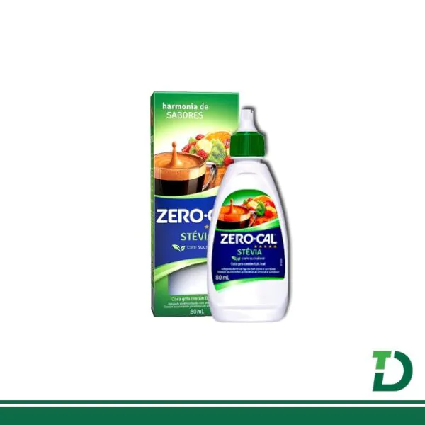 Adoçante Liq. ZERO-CAL Stévia 65ml