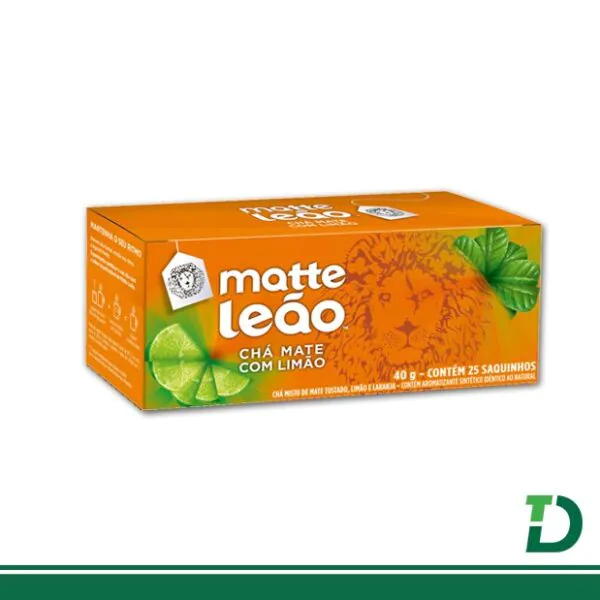 Chá Matte Leão com Limão - 25 sachês
