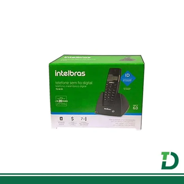 Telefone Intelbras Sem Fio Dect TS 40 ID - Image 2